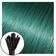 Babe I-Tip Hair Extensions Teal/Peggy 18"
